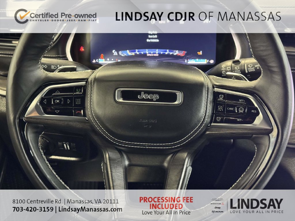 Used 2025 Jeep Grand Cherokee L Overland w/ Advanced Protech Group III AWD/4WD image 25