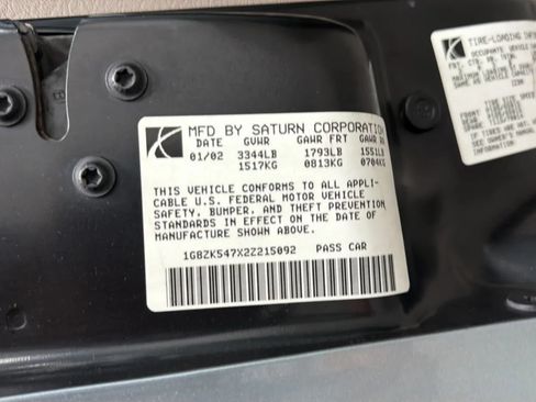 Used 2002 Saturn S-Series SL2 w/ SL2 Option Pkg 2 FWD image 23