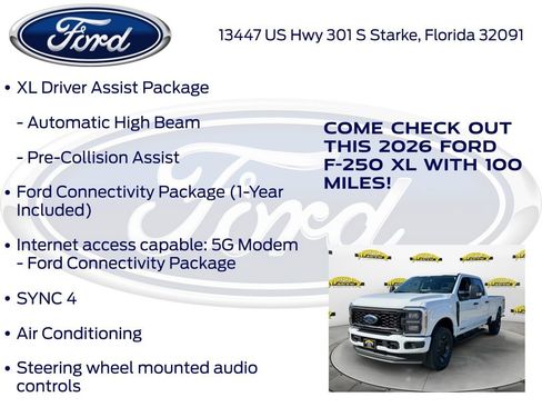New 2026 Ford F250 XL w/ STX Appearance Package image 25