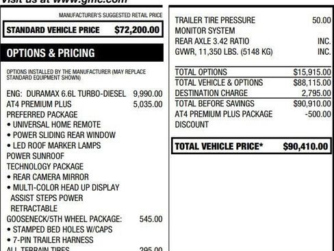 Certified 2026 GMC Sierra 2500 AT4 w/ AT4 Premium Plus Package AWD/4WD image 2