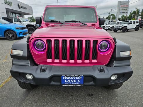Used 2022 Jeep Wrangler Unlimited Sport AWD/4WD image 8