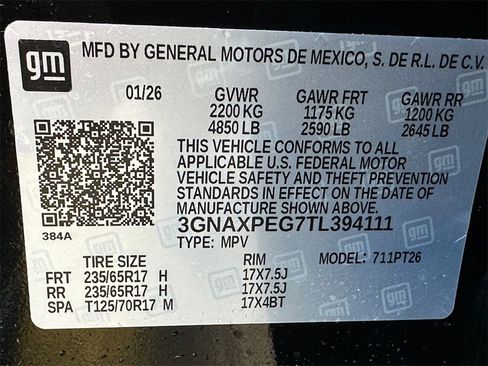 New 2026 Chevrolet Equinox LT image 24