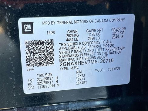 Used 2021 Chevrolet Equinox LS w/ LPO, Blackout Package FWD image 29