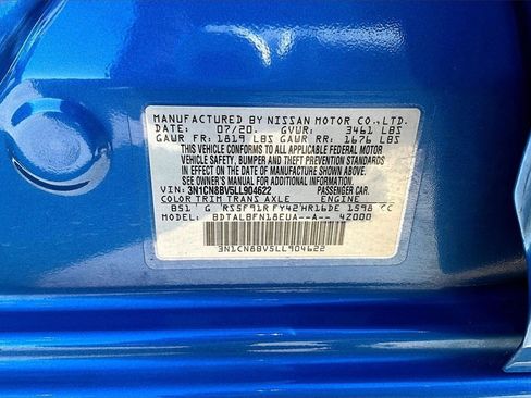 Used 2020 Nissan Versa S image 17