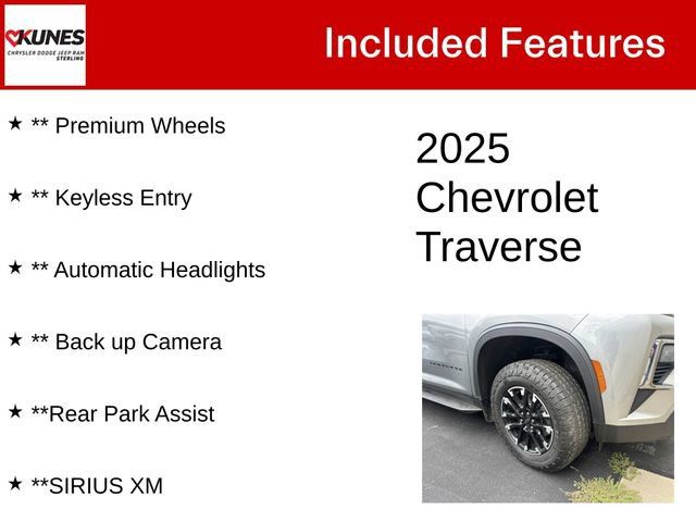 Used 2025 Chevrolet Traverse Z71 w/ Driver Confidence Package AWD/4WD image 5