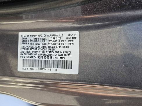 Used 2015 Honda Odyssey Touring image 33