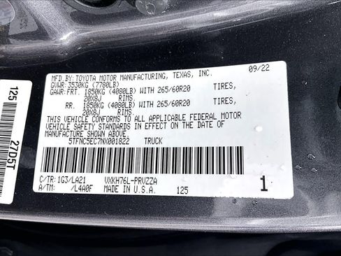 Used 2022 Toyota Tundra Platinum AWD/4WD image 34