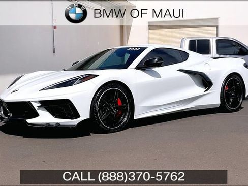 Used 2022 Chevrolet Corvette Stingray Premium Cpe w/ Z51 Performance Package RWD image 1