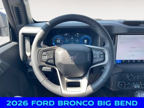 New 2026 Ford Bronco Big Bend w/ Black Diamond Package AWD/4WD image 12