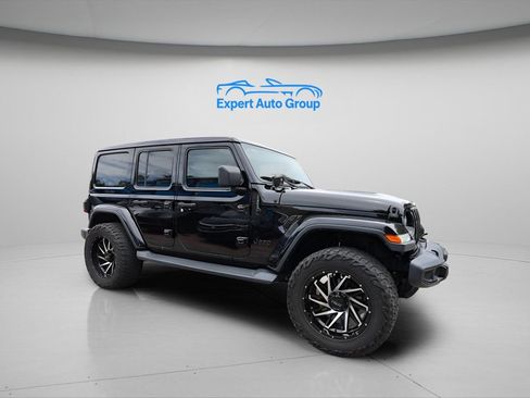 Used 2020 Jeep Wrangler Unlimited Sahara AWD/4WD image 1
