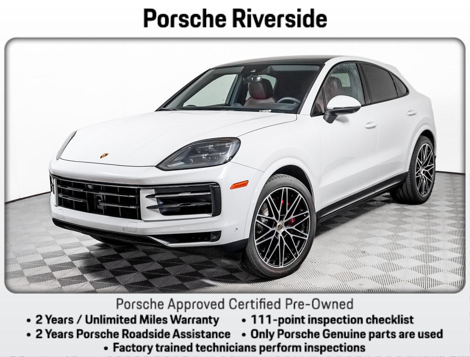 Certified 2024 Porsche Cayenne S w/ Premium Package Plus (PP1) AWD/4WD image 1