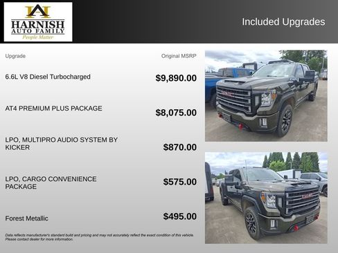 Used 2023 GMC Sierra 3500 AT4 w/ AT4 Premium Plus Package AWD/4WD image 4