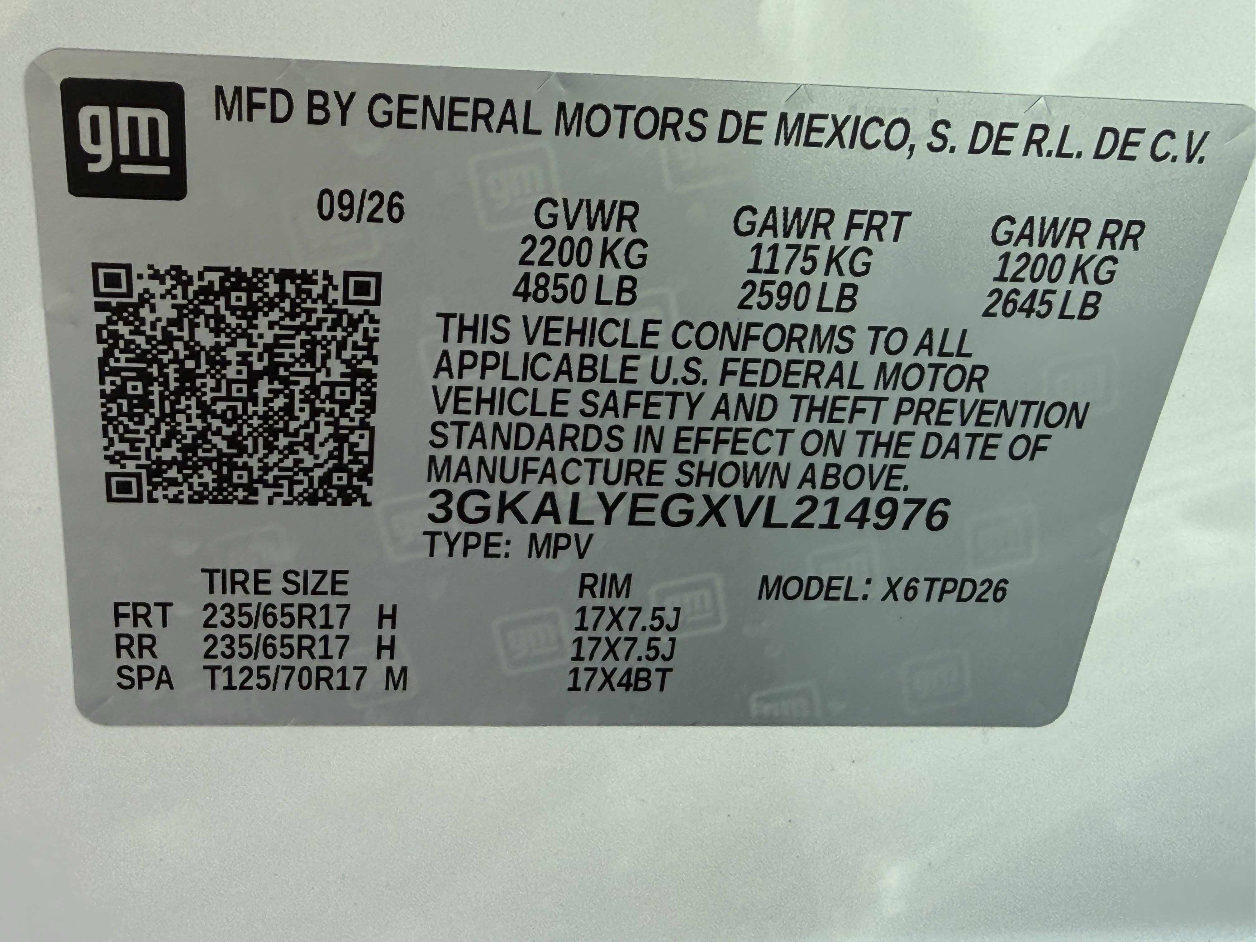 New 2027 GMC Terrain AT4 w/ Convenience Package III AWD/4WD image 18