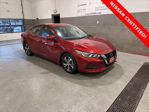 Certified 2021 Nissan Sentra SV image 1