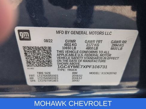 Certified 2023 Chevrolet Silverado 2500 Custom w/ Custom Convenience Package AWD/4WD image 33