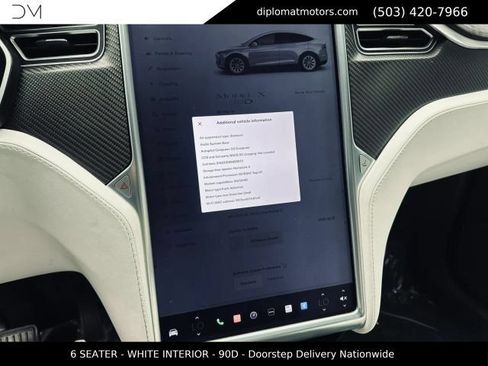 Used 2017 Tesla Model X 90D AWD/4WD image 38