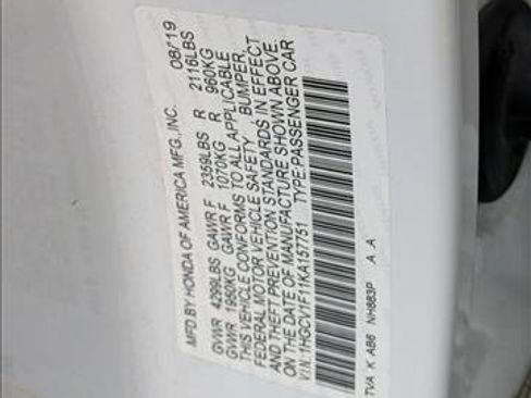 Used 2019 Honda Accord LX image 16