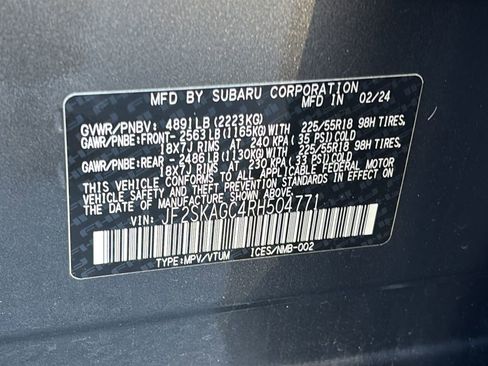 Used 2024 Subaru Forester Sport w/ POP Package 3 image 45