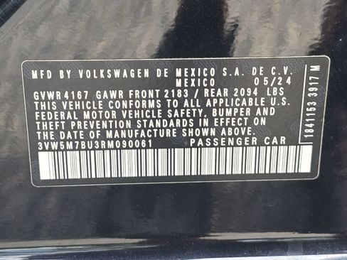 Certified 2024 Volkswagen Jetta S FWD image 30