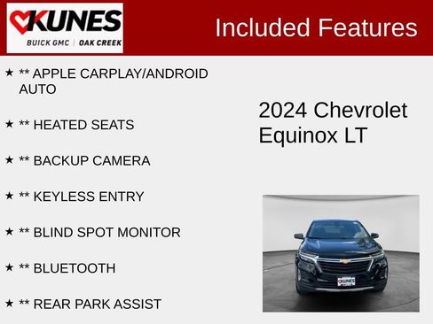 Used 2024 Chevrolet Equinox LT AWD/4WD image 2