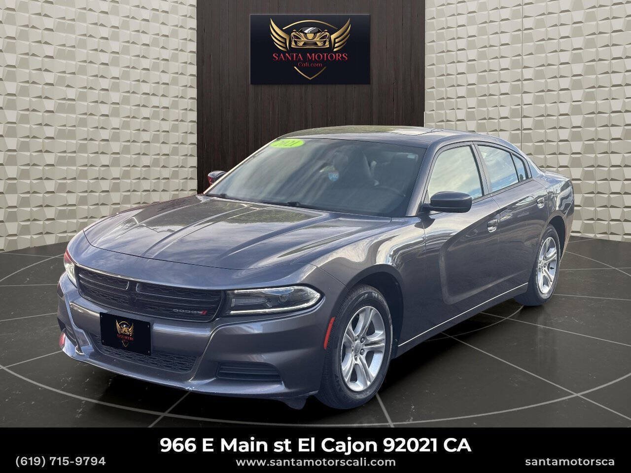 Used 2021 Dodge Charger SXT w/ Leather Interior Group RWD image 1