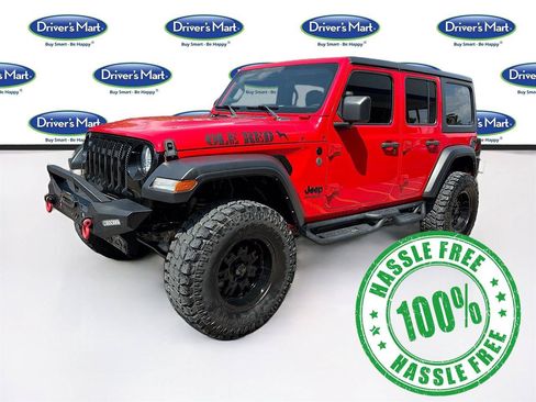 Used 2021 Jeep Wrangler Unlimited Sport AWD/4WD image 3
