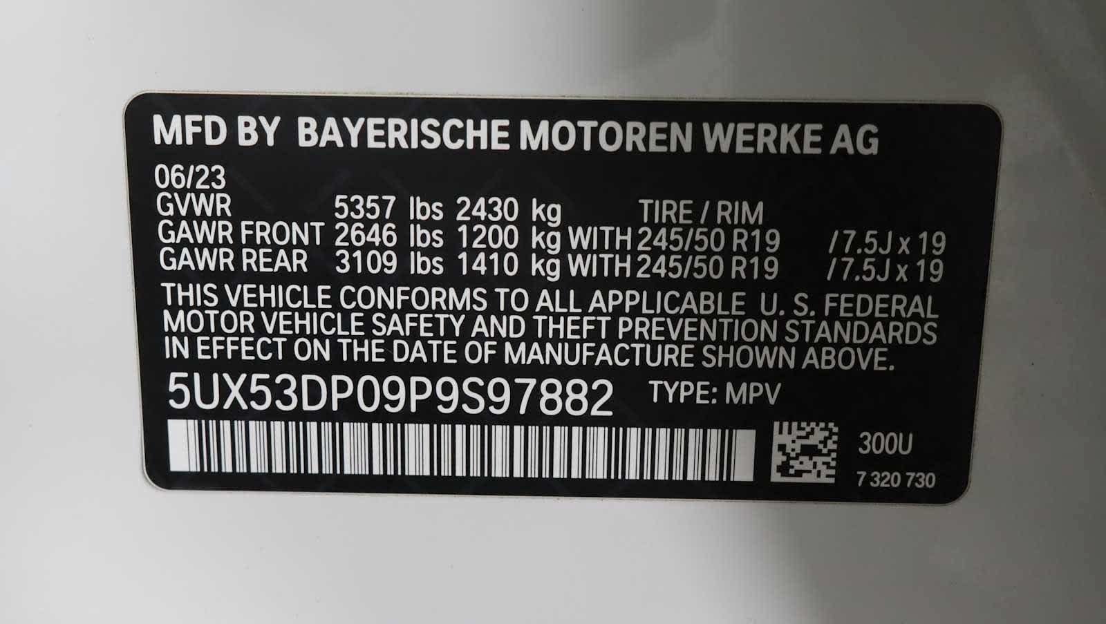 Used 2023 BMW X3 xDrive30i w/ Convenience Package AWD/4WD image 28