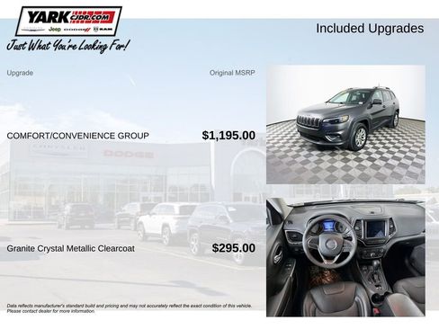 Certified 2021 Jeep Cherokee Latitude Lux w/ Comfort/Convenience Group image 5