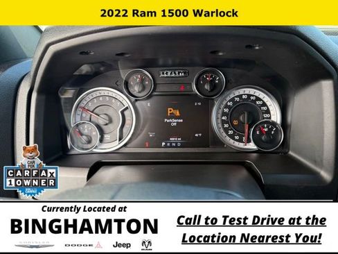 Used 2022 RAM 1500 Classic Warlock w/ Ceramic Gray Warlock Package AWD/4WD image 13