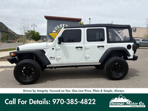 Used 2022 Jeep Wrangler Unlimited Sport image 3
