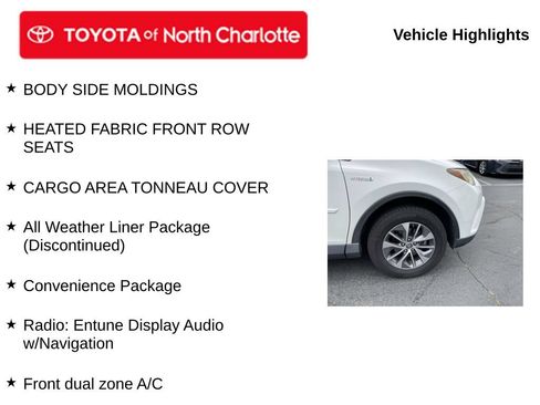 Used 2018 Toyota RAV4 XLE w/ Convenience Package AWD/4WD image 5
