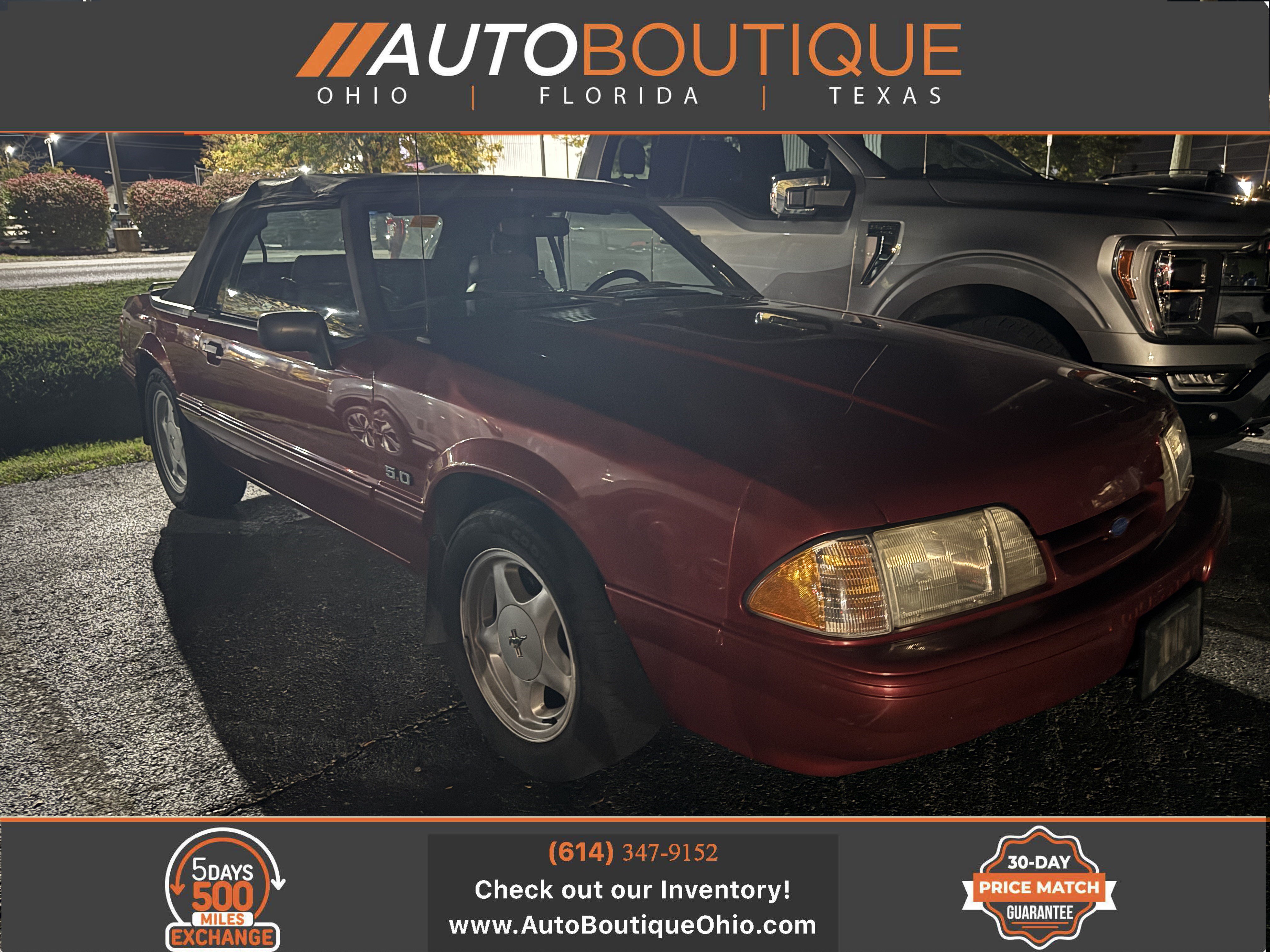 Used 1992 Ford Mustang LX RWD image 1