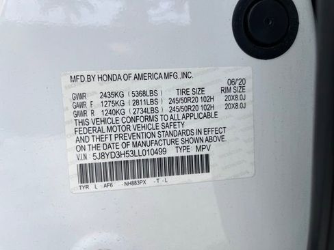 Used 2020 Acura MDX FWD w/ Technology Package image 16