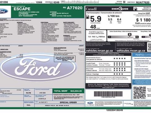 Used 2022 Ford Escape Titanium image 8