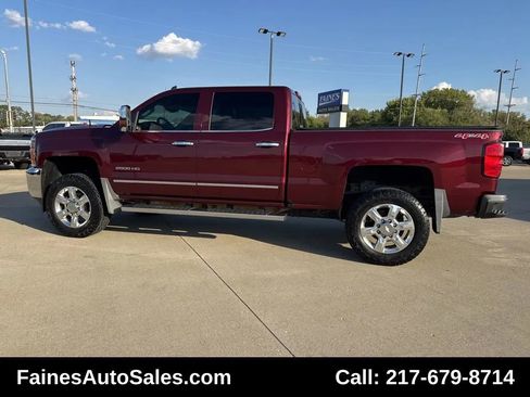 Used 2017 Chevrolet Silverado 2500 LTZ w/ Duramax Plus Package AWD/4WD image 12