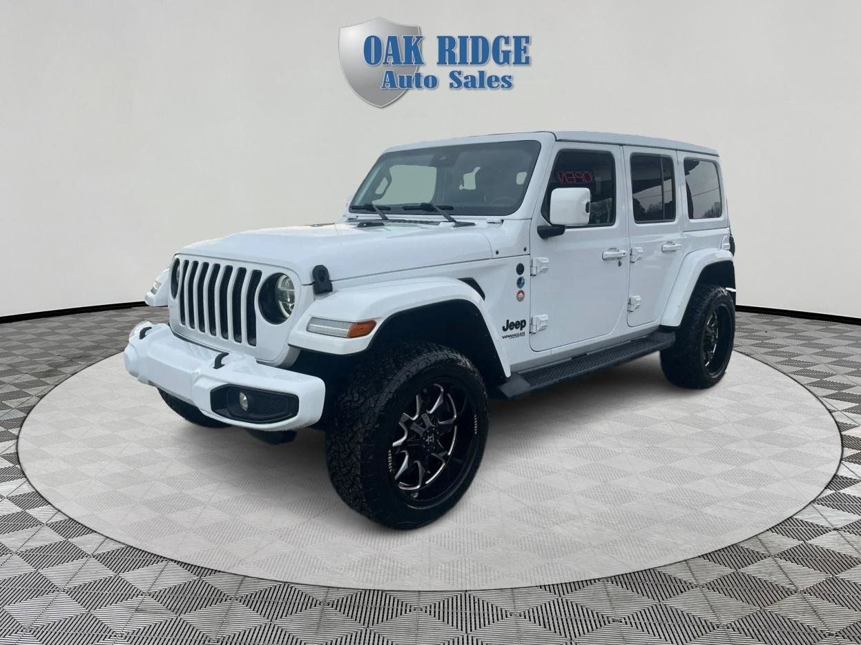 Used 2021 Jeep Wrangler Unlimited Sahara AWD/4WD image 1