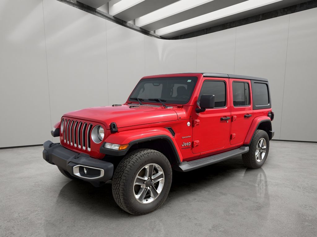 Used 2021 Jeep Wrangler Unlimited Sahara AWD/4WD image 1
