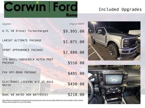 Used 2023 Ford F350 Lariat w/ Lariat Ultimate Package image 3