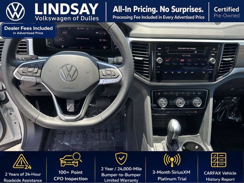 Certified 2023 Volkswagen Atlas SE AWD/4WD image 11