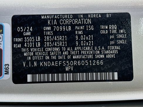 Used 2024 Kia EV9 GT-Line AWD/4WD image 12