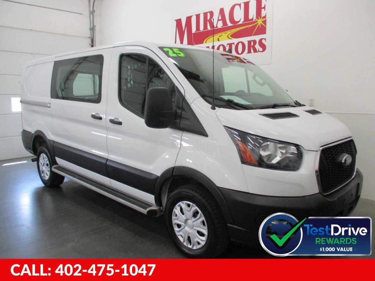 Used 2025 Ford Transit 250 Low Roof w/ Exterior Upgrade Package RWD image 1