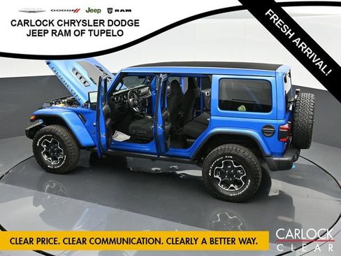 Used 2023 Jeep Wrangler Unlimited Rubicon 4xe w/ Steel Bumper Group image 48