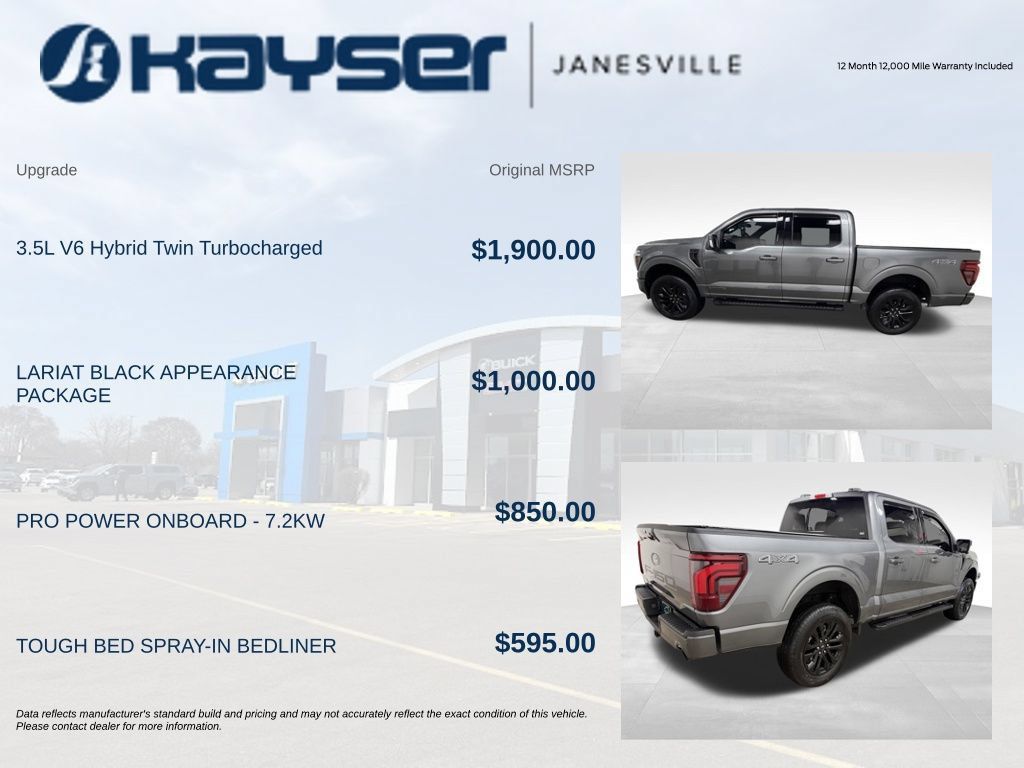 Used 2024 Ford F150 Lariat AWD/4WD image 2