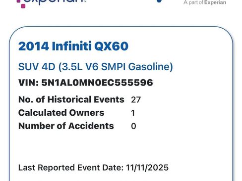 Used 2014 INFINITI QX60 FWD w/ Cargo Package image 24