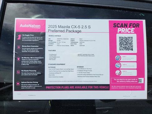 Used 2025 MAZDA CX-5 AWD 2.5 S w/ Preferred Package image 6