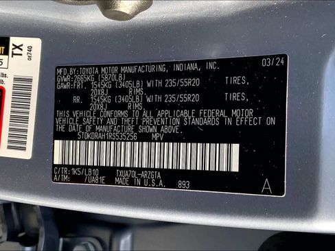 Used 2024 Toyota Highlander Limited image 29