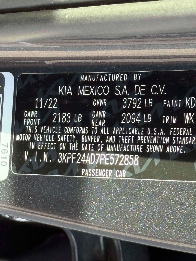 Used 2023 Kia Forte LXS FWD image 15