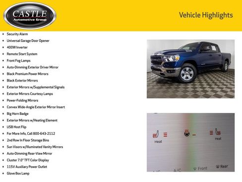 Used 2023 RAM 1500 Big Horn AWD/4WD image 16