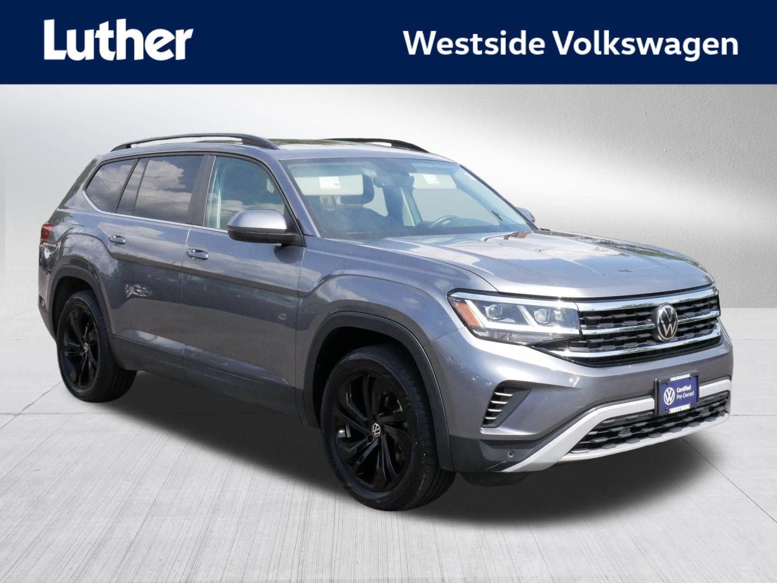 Certified 2023 Volkswagen Atlas SE w/ Panoramic Sunroof Package AWD/4WD image 1
