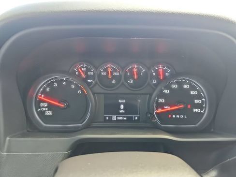 Used 2024 Chevrolet Silverado 1500 Custom w/ Turbomax Blackout Package AWD/4WD image 11
